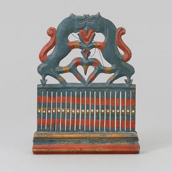 BANDSKED, allmoge, Forsa, Hälsingland, 1800-tal.