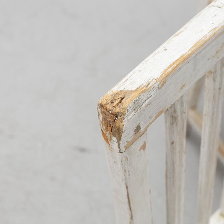 Chairs, 4 pcs, first half of the 19th century.