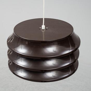 A set of four ceiling lamps from the 1960's/70's.