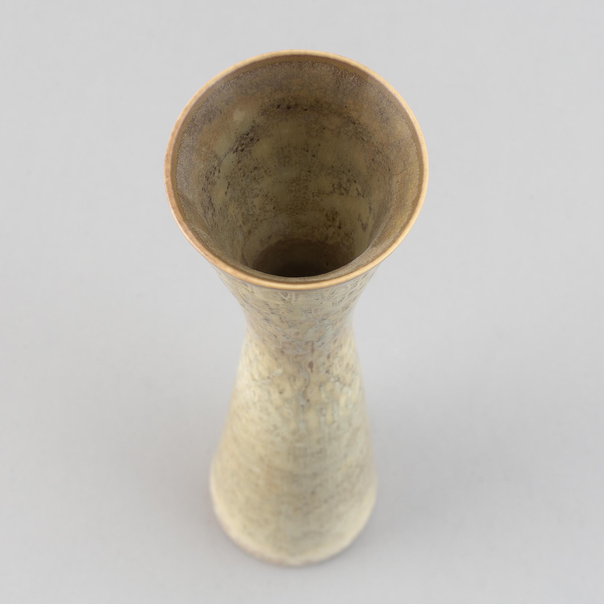 Carl-Harry Stålhane, a 1940/50s stoneware vase, Rörstrand Sweden.