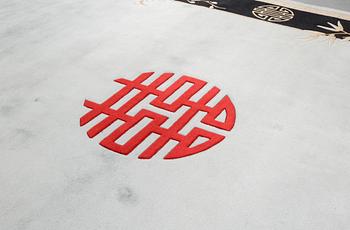 MATTA, Kina, 1980-tal. Ca 374 x 280 cm.