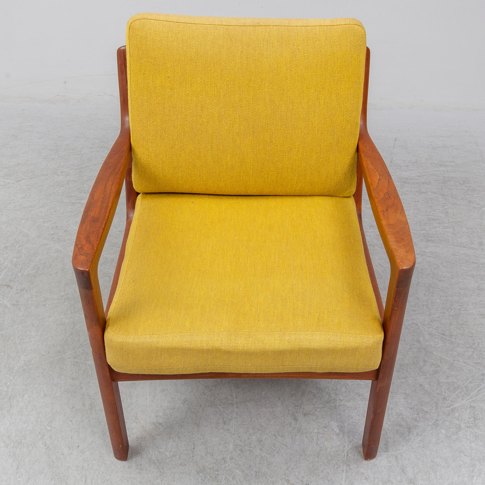 その他 Ole Wanscher vintage easy chair 1960s Vintage Teak Senator Easy Chair by Ole Wanscher for France & Son