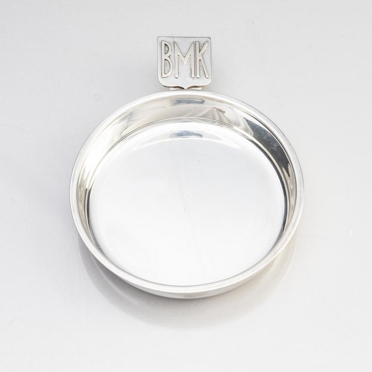 A silver kovsh, W.A. Bolin, Stockholm 1940.