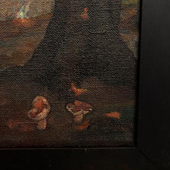 Gottfrid Olsson, "Vedsågare".