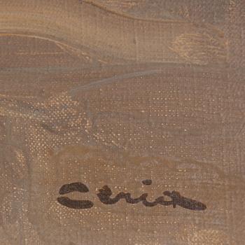 EDMOND CERIA, canvas, signed Ceria.