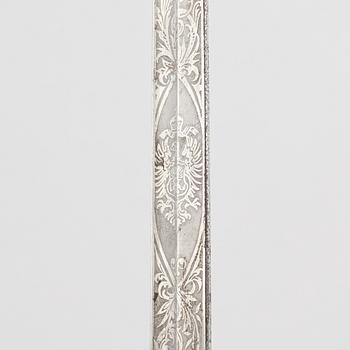 Sword, Serbian, for an officer, from around the year 1900,.