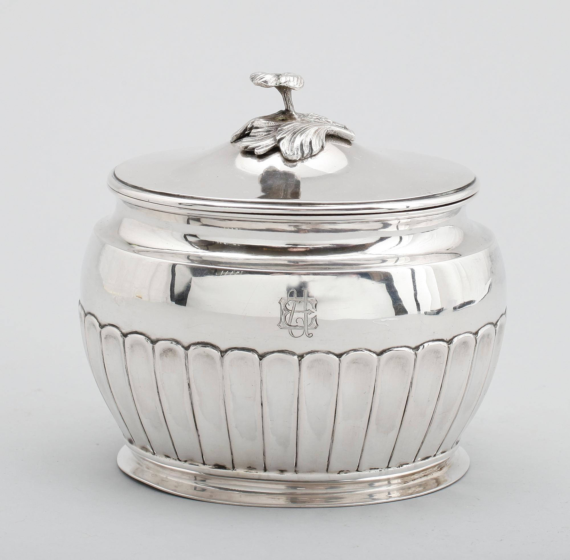 SOCKERSKRIN, silver, 1936. Vikt 411 g.