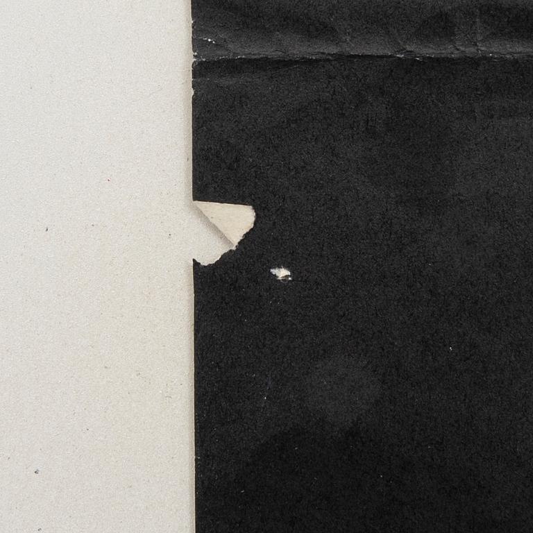 A Swedish movie poster by Gösta Åberg,  James Bond "Goldfinger" 1965 numbered 2669.