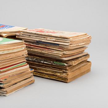 SAMLING SÅNGHÄFTEN,visor och schlagers, bland annat  1900-talets mitt.