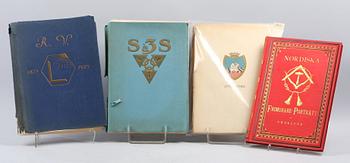 BÖCKER, 10 st, ordenslitteratur, 1800-1900-tal.