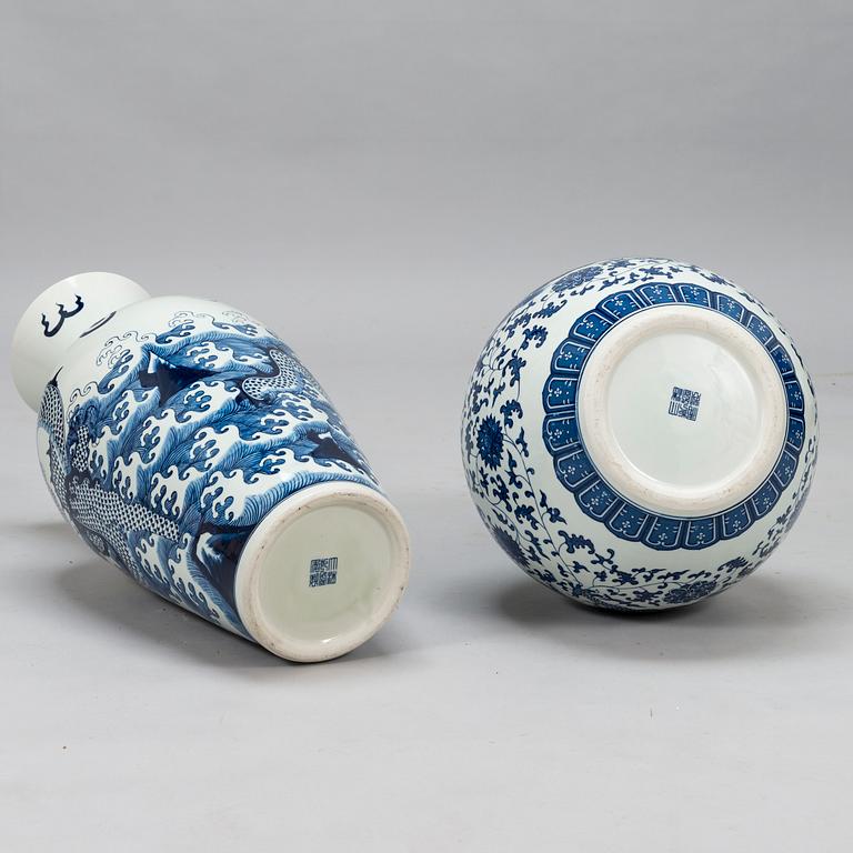 GOLVVASER, 2 st, Kina, samtida.