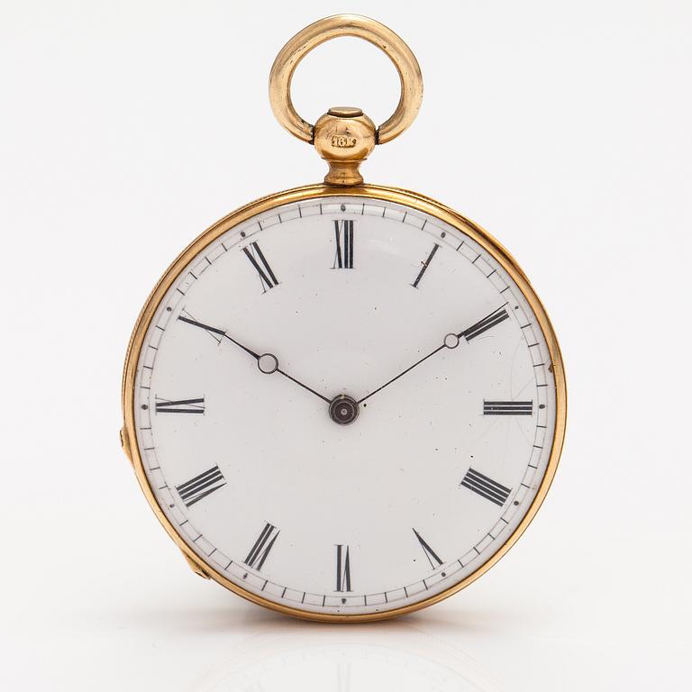 Pocket watch, 33 mm.