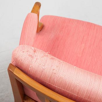 Josef Frank, a pair of model 969 armchairs, Firma Svenskt Tenn, Sweden.