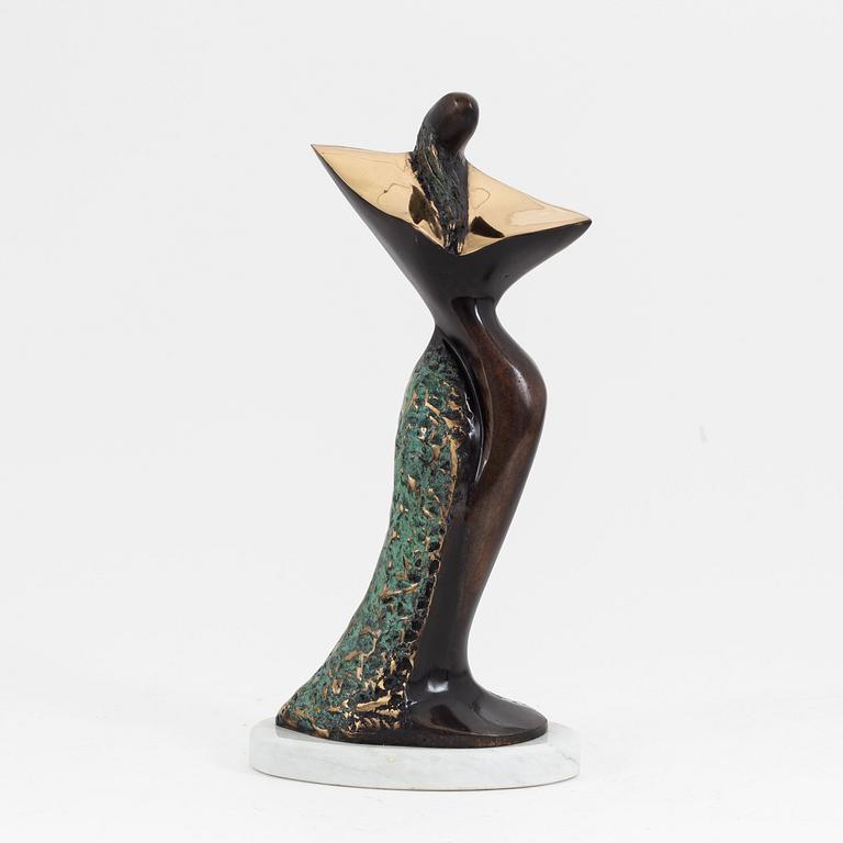 Stan Wys, sculpture, bronze, signed. Numbered 1/8. Dated 2010.
