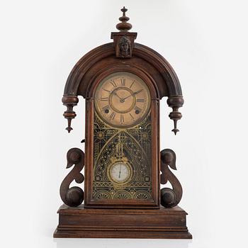 Mantel clock, Ansonia Clock Co., New York, USA, early 20th century.