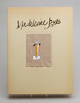 BOK, "En Bok om Madeleine Pyk", av Anja Notini, med färglitografi, signerad, numrerad 131/197.