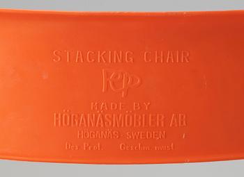 STOLAR, 6 stycken, märkt Höganäsmöbler AB, 1900-tal.