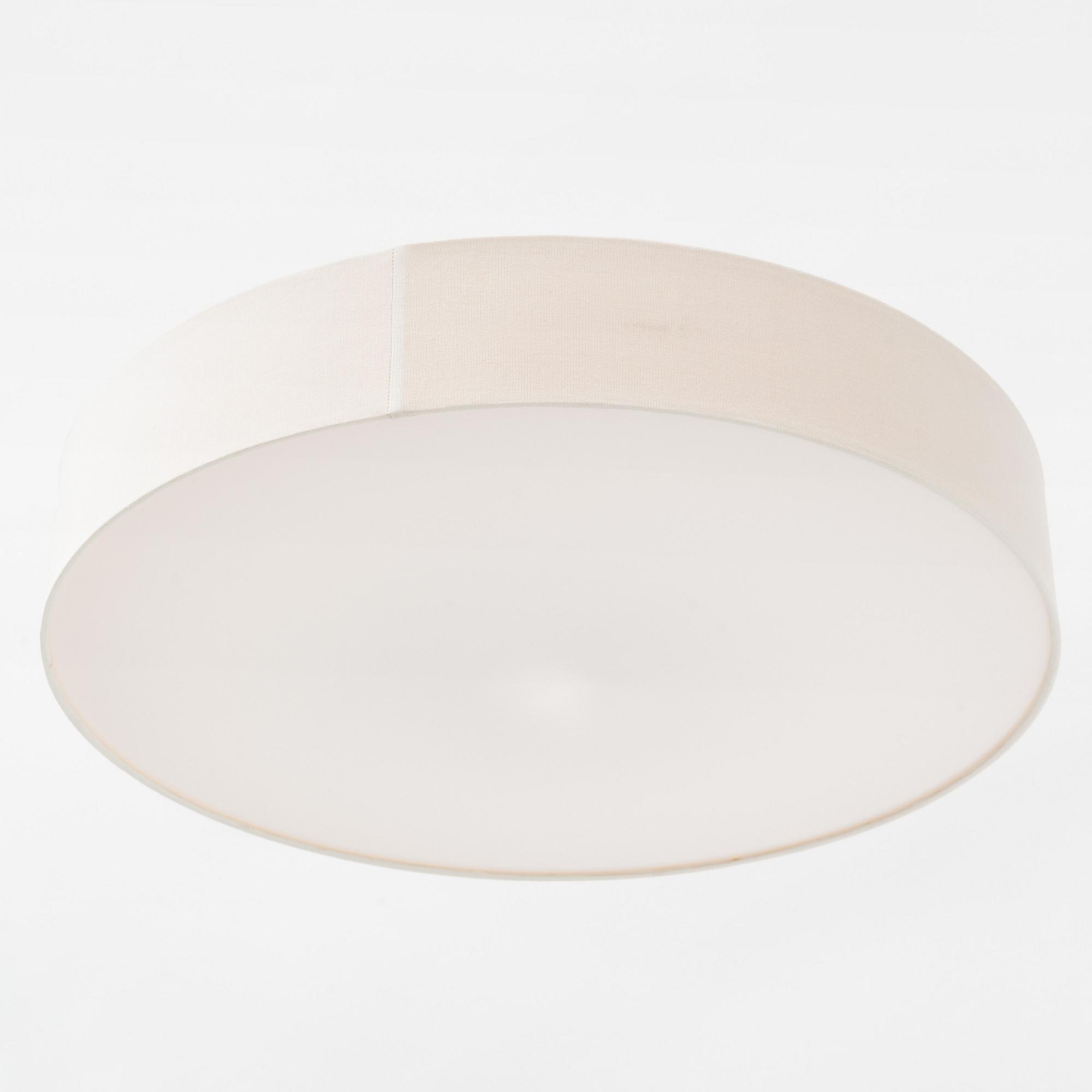 A acrylic and textile ceiling light, Luxus, Vittsjö.