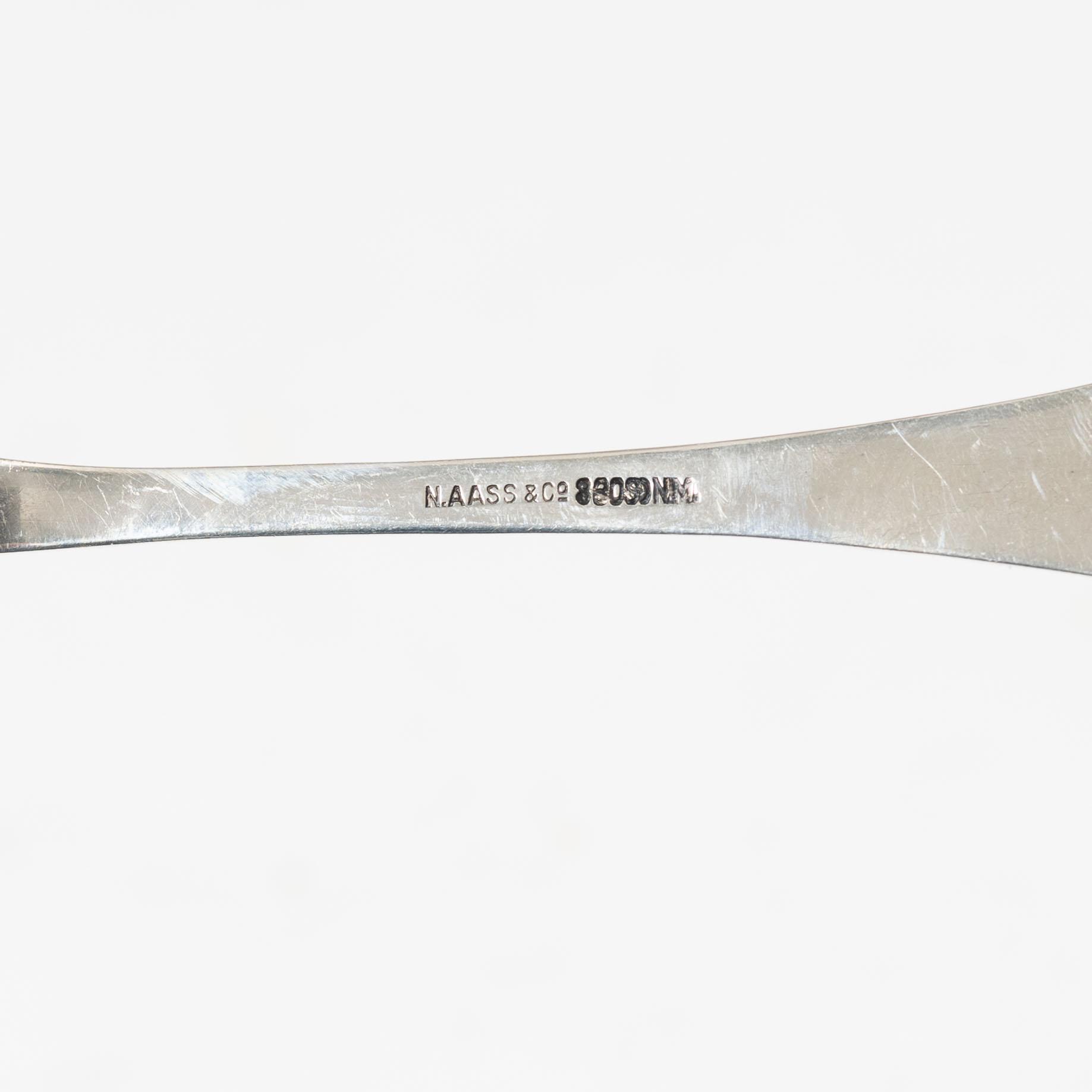 Bestickservisdelar, 16 st, Norge, 1900-talets första hälft.