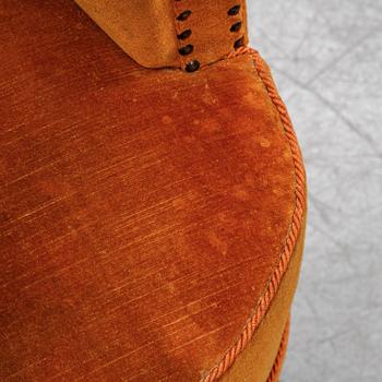 Otto Schulz, tillskrivna ,fåtöljer
ett par, 1940-tal.