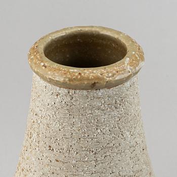 Three mid 20th century glazed stoneware vases, Marianne Westman, Carl-Harry Stålhane och Hertha Bengtsson, Rörstrand.