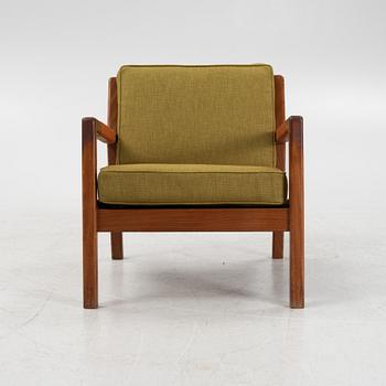 Carl Gustaf Hiort af Ornäs, a mid-20th-century 'Rialto' armchair, Puunveisto Oy - Träsnideri Ab, Finland.