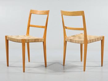 STOLAR, ett par, "Mimat", Bruno Mathsson, Bruno Mathsson International, 1900-tal.