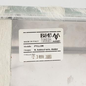 Nicole Äbischer, a pair of "Pyllon" stools, B & B Italia, 2006.