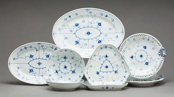SERVIS, 75 dlr, "Blå malet", Bing o Gröndahl, porslin, 1900-talets andra hälft.