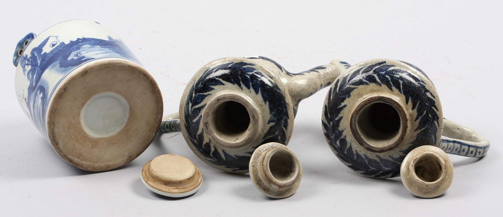 PARTI PORSLIN, 3 delar, Kina, 1900-tal.