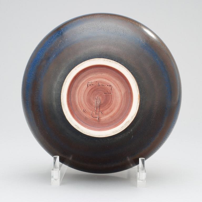 A Berndt Friberg stoneware vase, Gustavsberg Studio 1969.