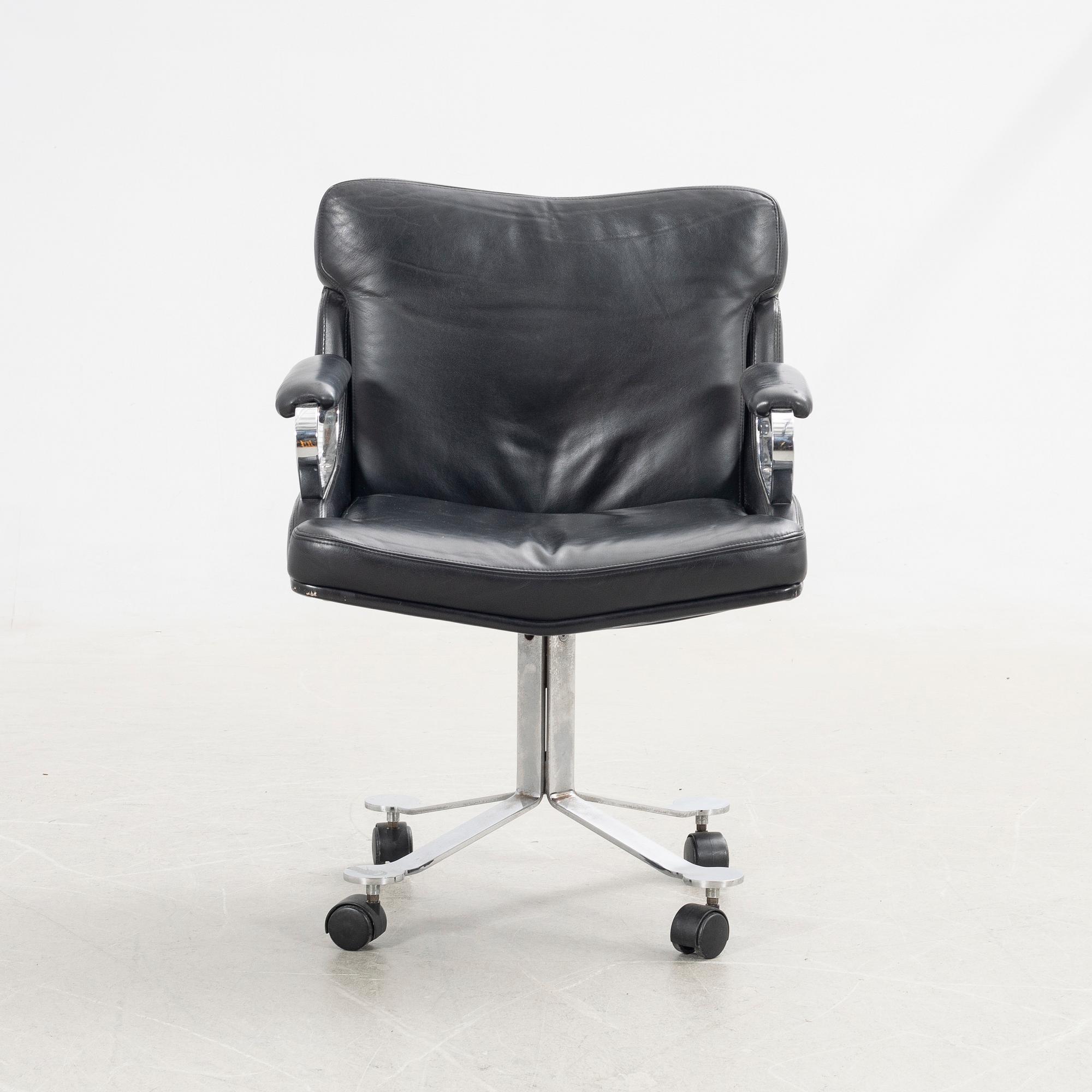 Office chair, possibly Saporiti, Italy, 1970s.