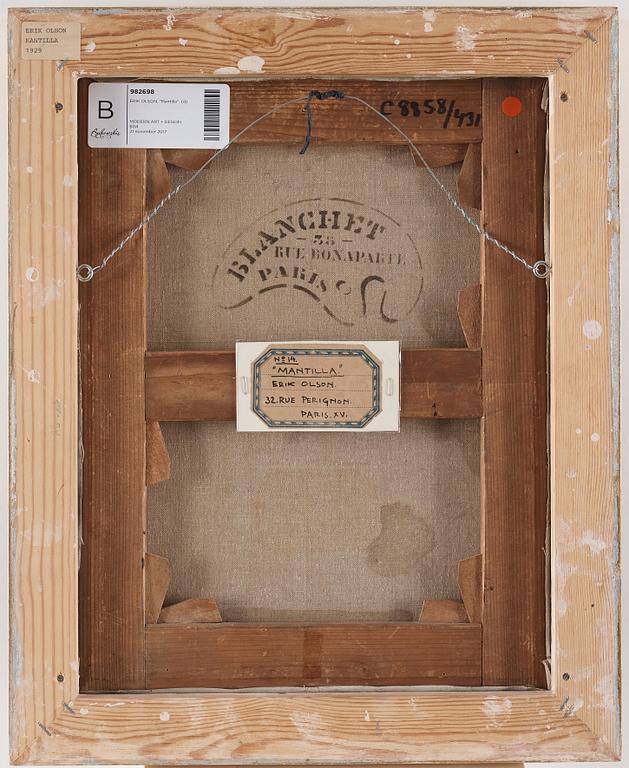 Erik Olson, "Mantilla".