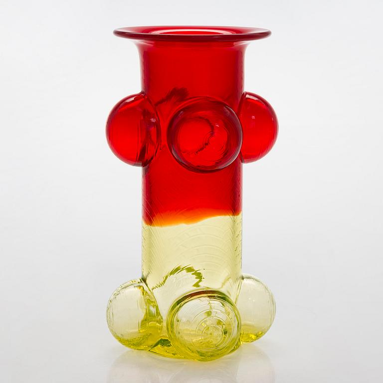 Nanny Still, "Pajazzo", Riihimäen Lasi Oy. Signeeraamaton.