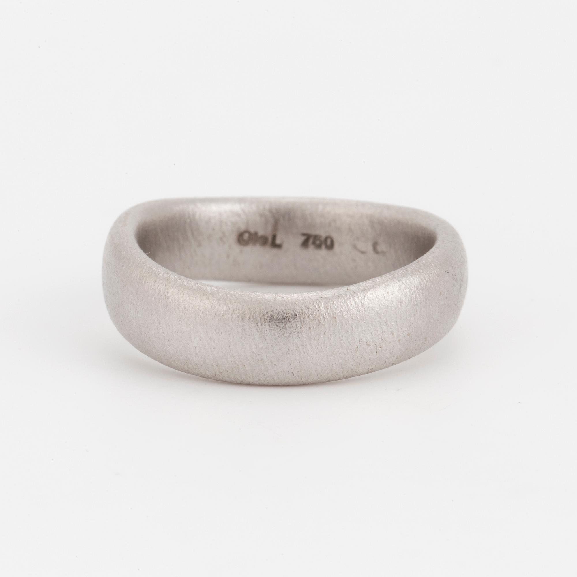 A 'Love nr 7' ring by Ole Lynggaard.