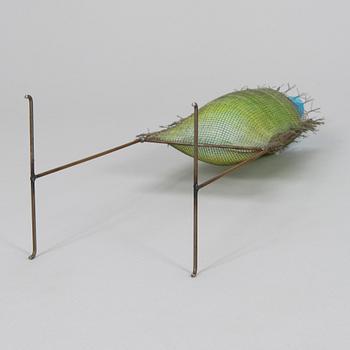 Markku Salo, a glass sculpture, signed Markku Salo Nuutajärvi Notsjö 1991.