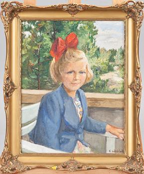 EMILIA LÖNBLAD, olja på duk, signerad.