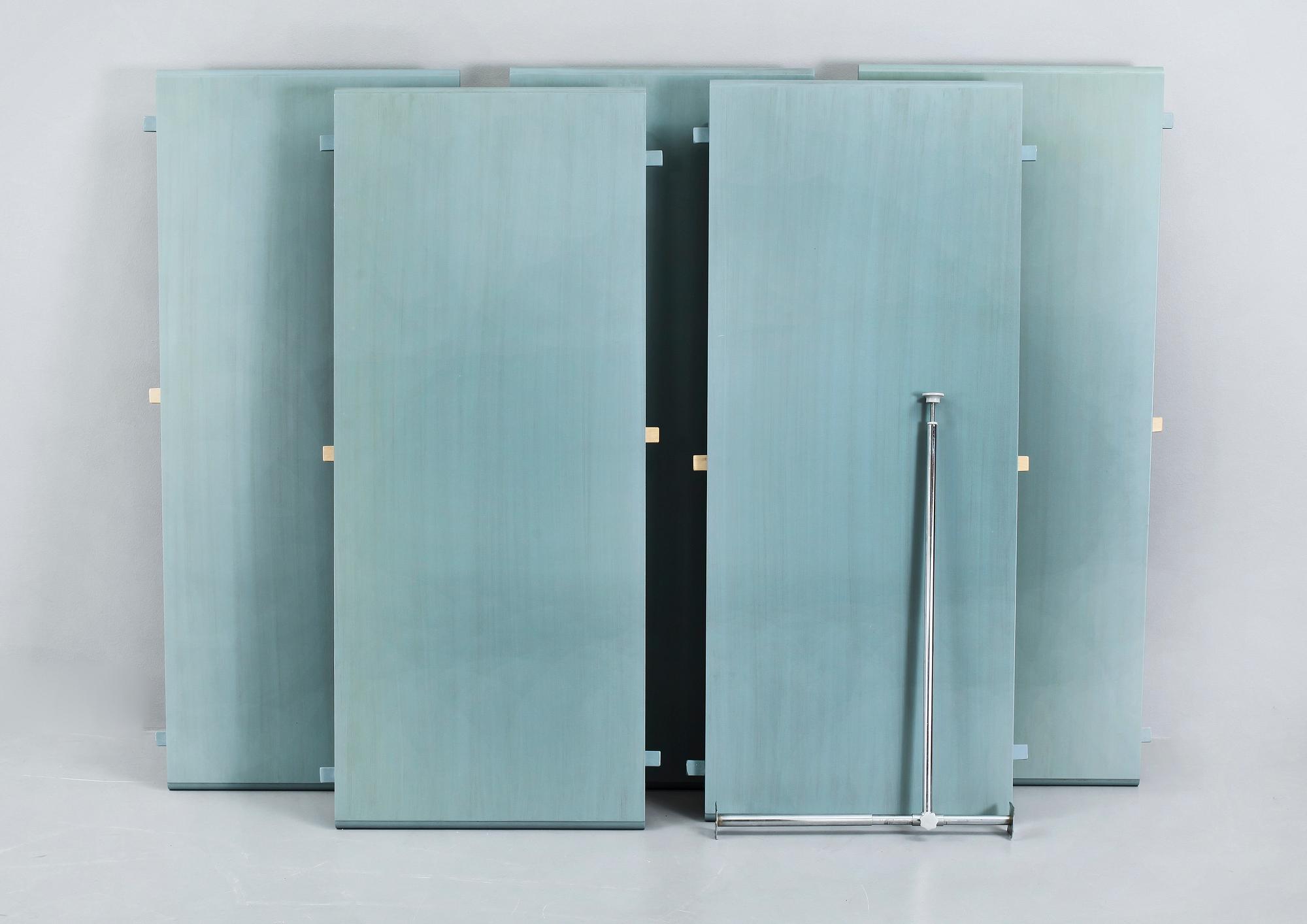 MATSALSGRUPP, 7 delar,  Rokokostil, K A Roos möbler och Inredningar AB, Kulla Gunnarstorp.  Sekelskifte 1900/2000.