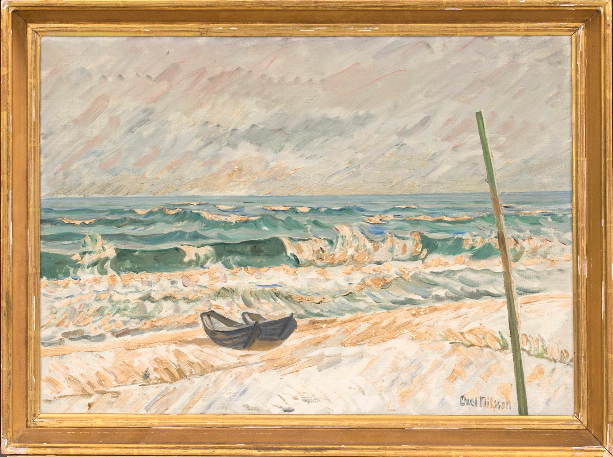 AXEL NILSSON, oil on canvas. Signed.