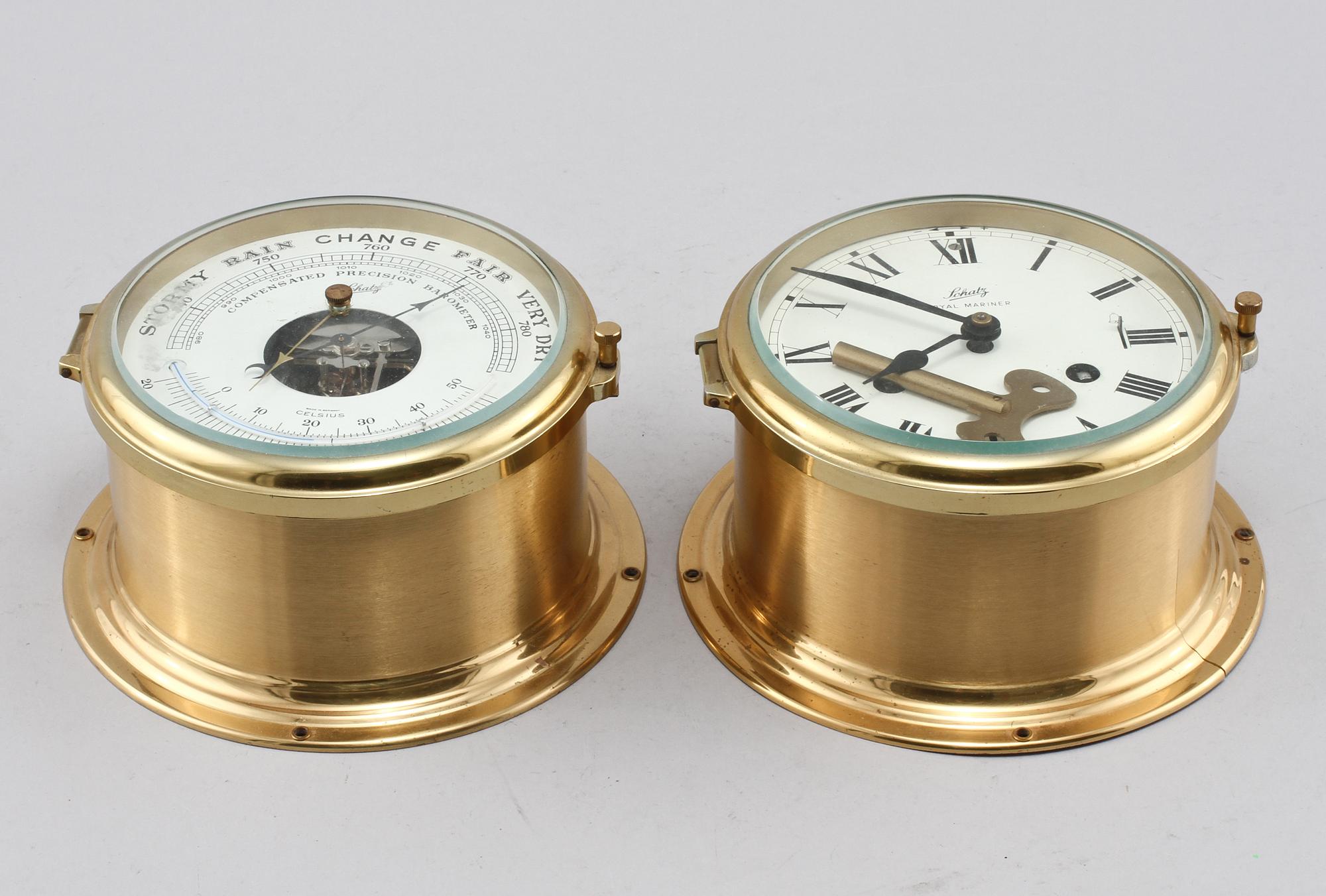 BAROMETER samt SKEPPSUR, Schatz, 1900-talets andra hälft.