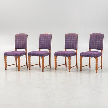 Möbelgrupp, 8 delar, 1900-talets första hälft.