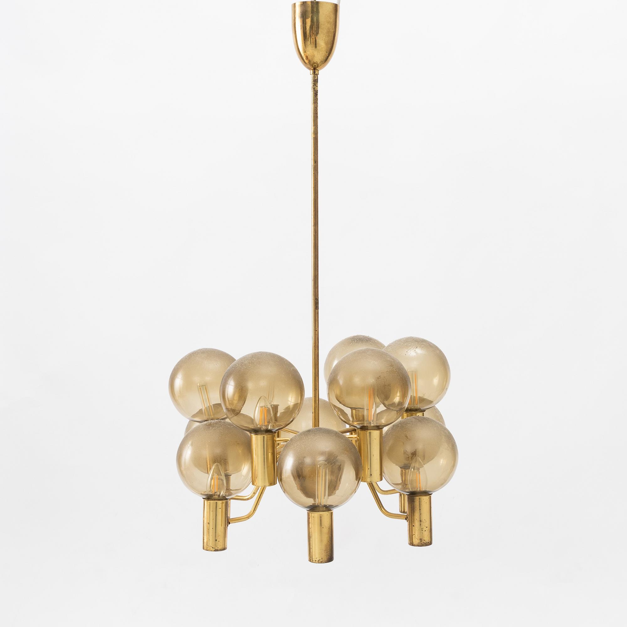 Hans-Agne Jakobsson, Ceiling light, Markaryd, second half of the 20th century.