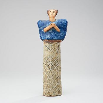 A unique Lisa Larson stoneware sculpture, Gustavsberg Studio 1970's.