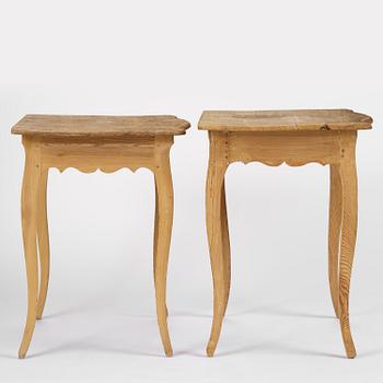 Väggbord, ett par, Sverige, 1700-talets andra hälft, Rokoko.