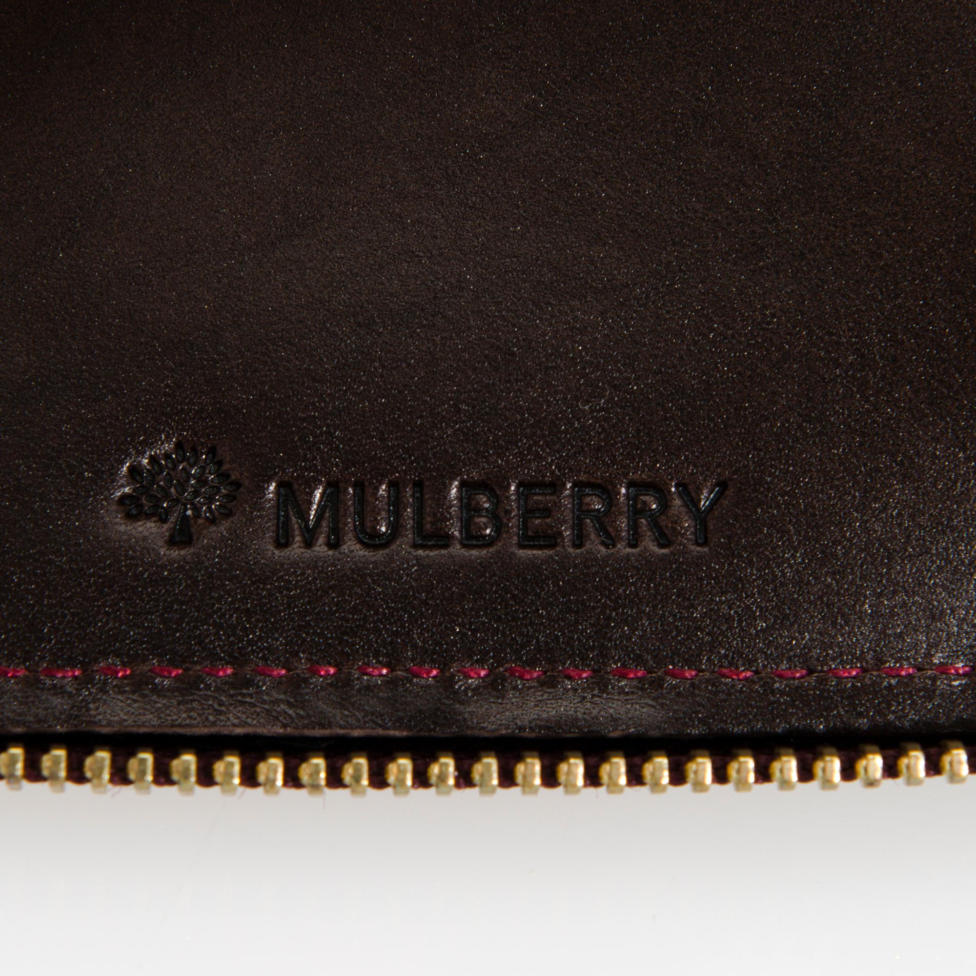 MULBERRY, Key holder, Zip around small wallet and purse.