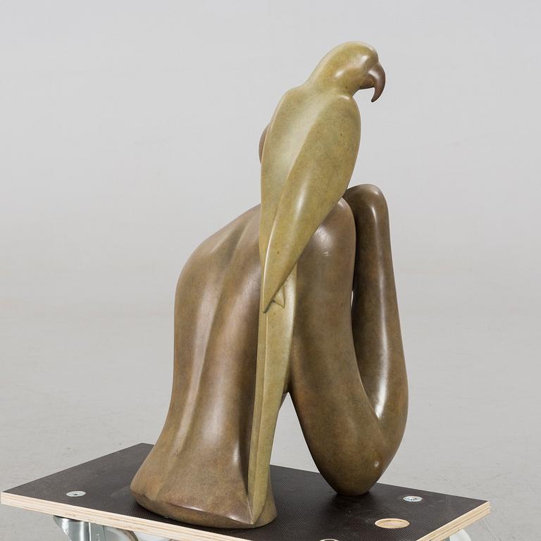 MARIE-MADELEINE GAUTIER, sculpture, bronze. Signed and numbered.