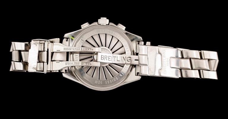 Breitling - B1. Steel. Quartz. Ø 42mm. 2002.