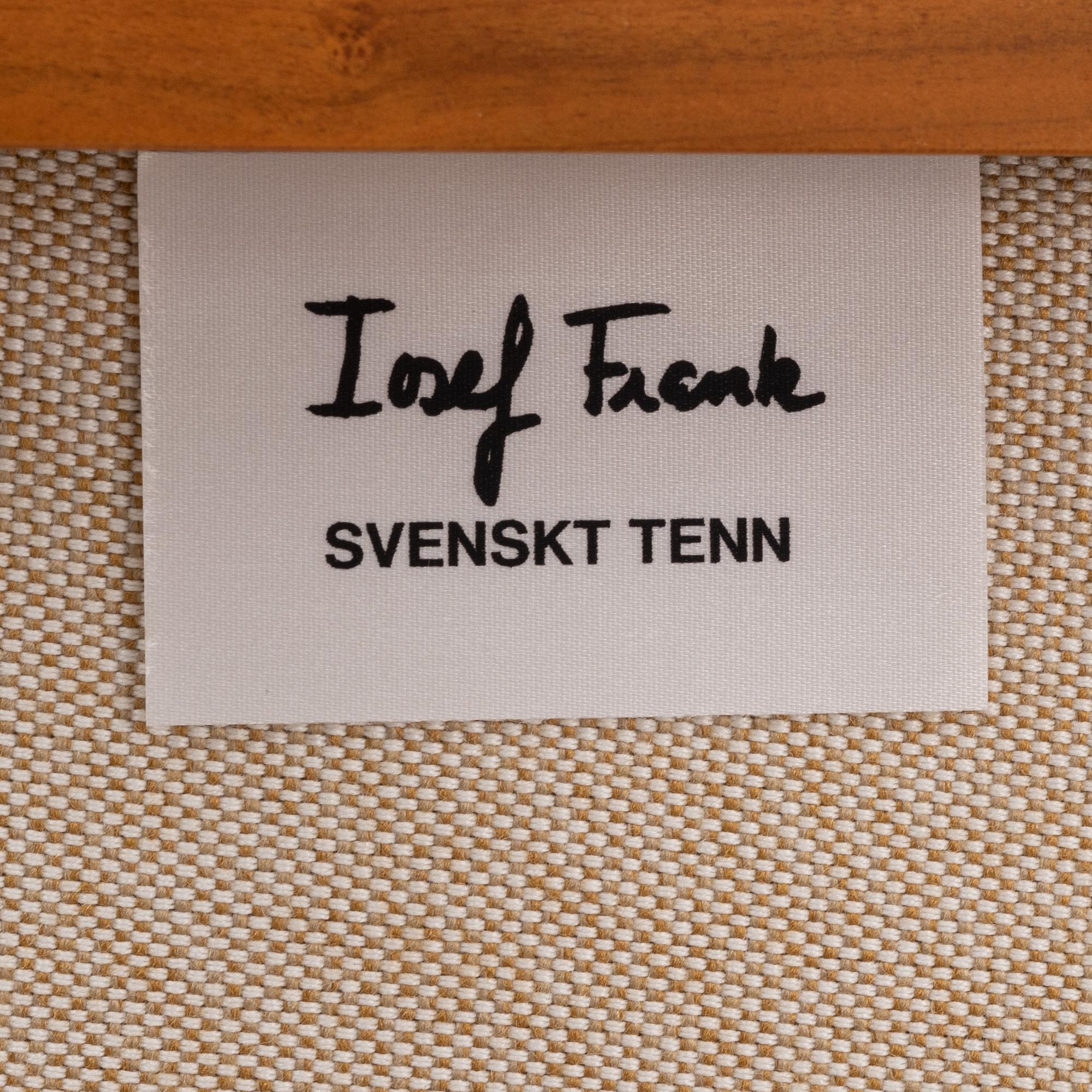 Josef Frank, a model 1063 cherry wood stool, Firma Svenskt Tenn, 21st Century.