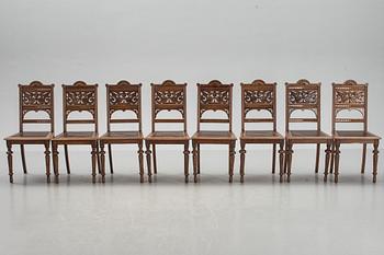STOLAR, 8 st, renässansstil, 1900-talets första hälft.