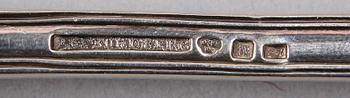 RAGUSKED, silver, "Olga", AG Sundberg, Västerås 1880-tal.